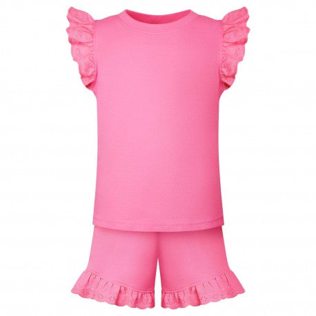 Frill shorts and tshirt sets 2 FOR £20