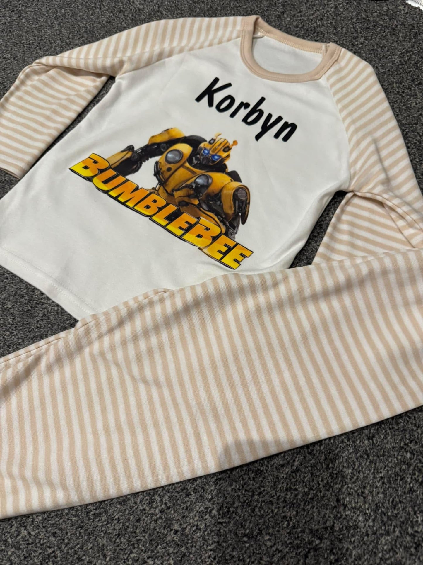 Personalised pyjamas