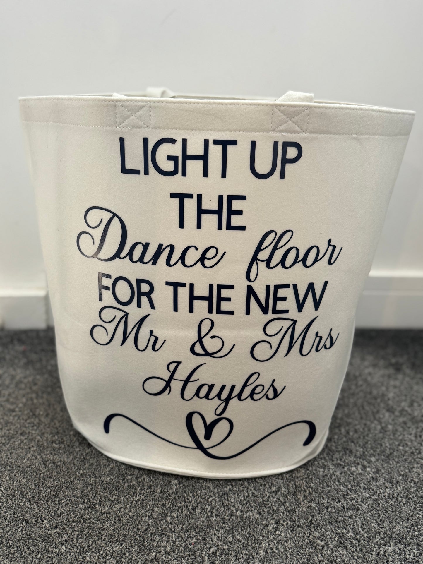 Felt Trug personalised
