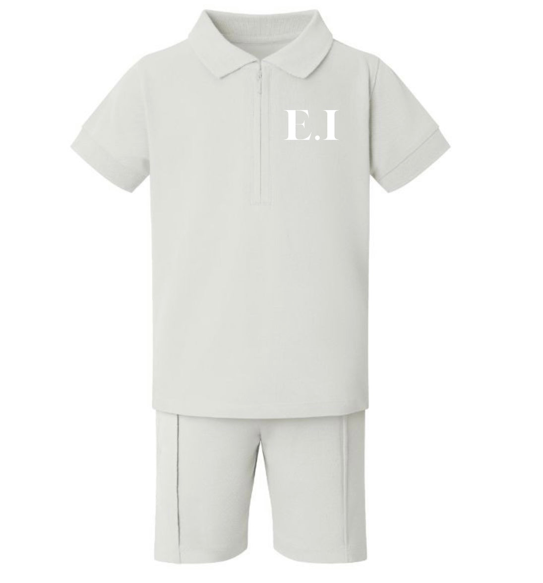 Boys personalised polo and shorts set 2 FOR £26