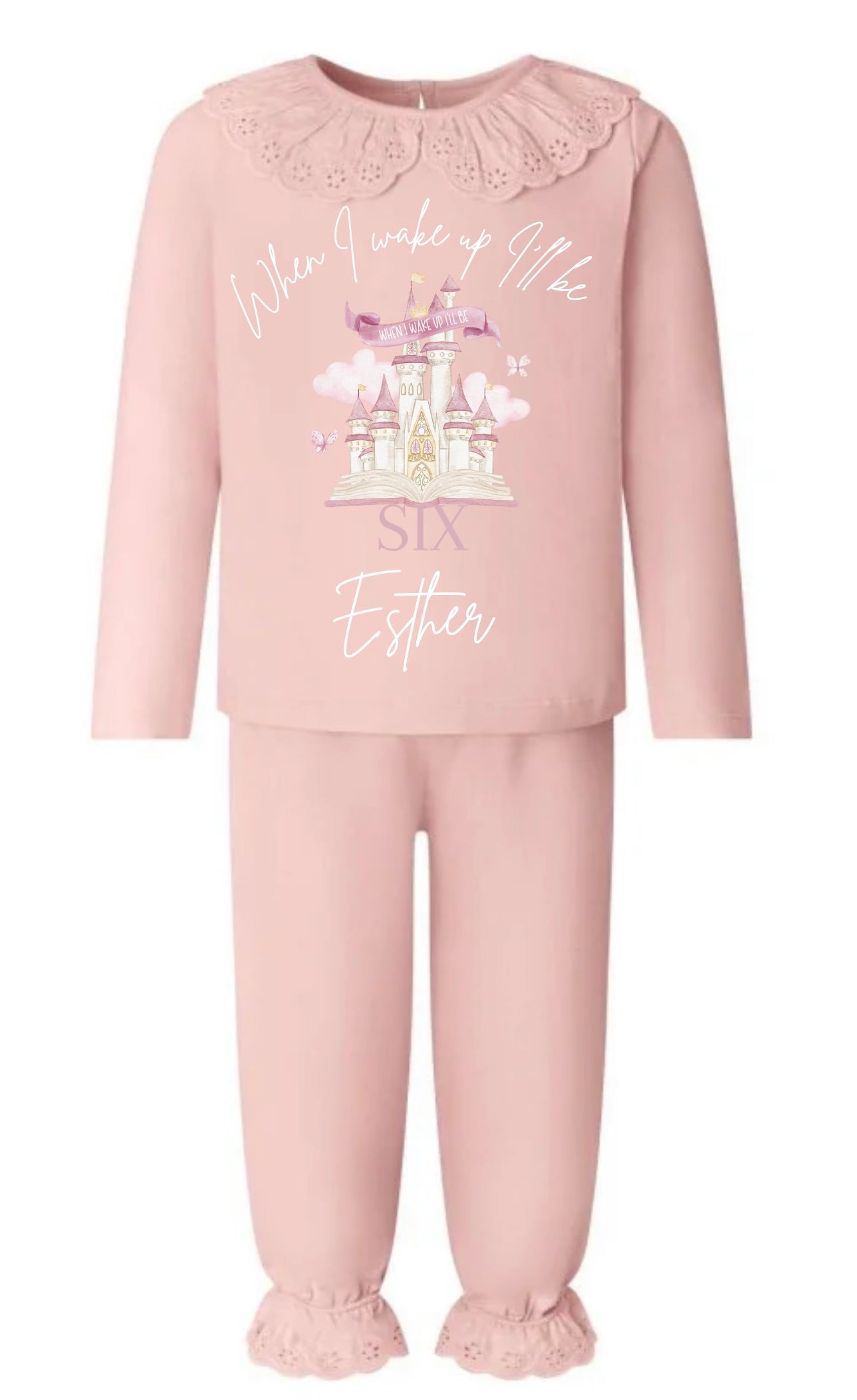 Frill birthday pyjamas