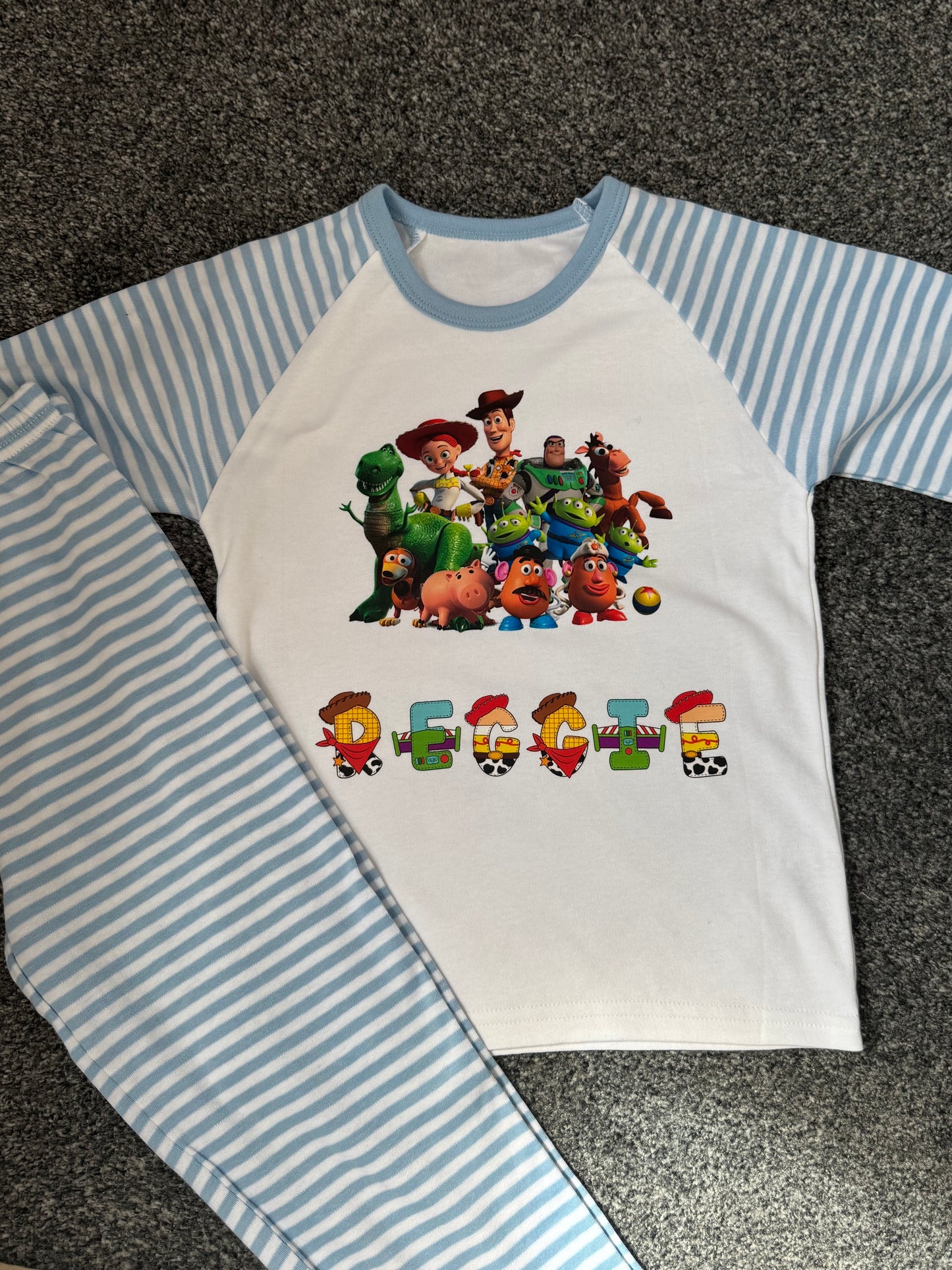 Personalised pyjamas