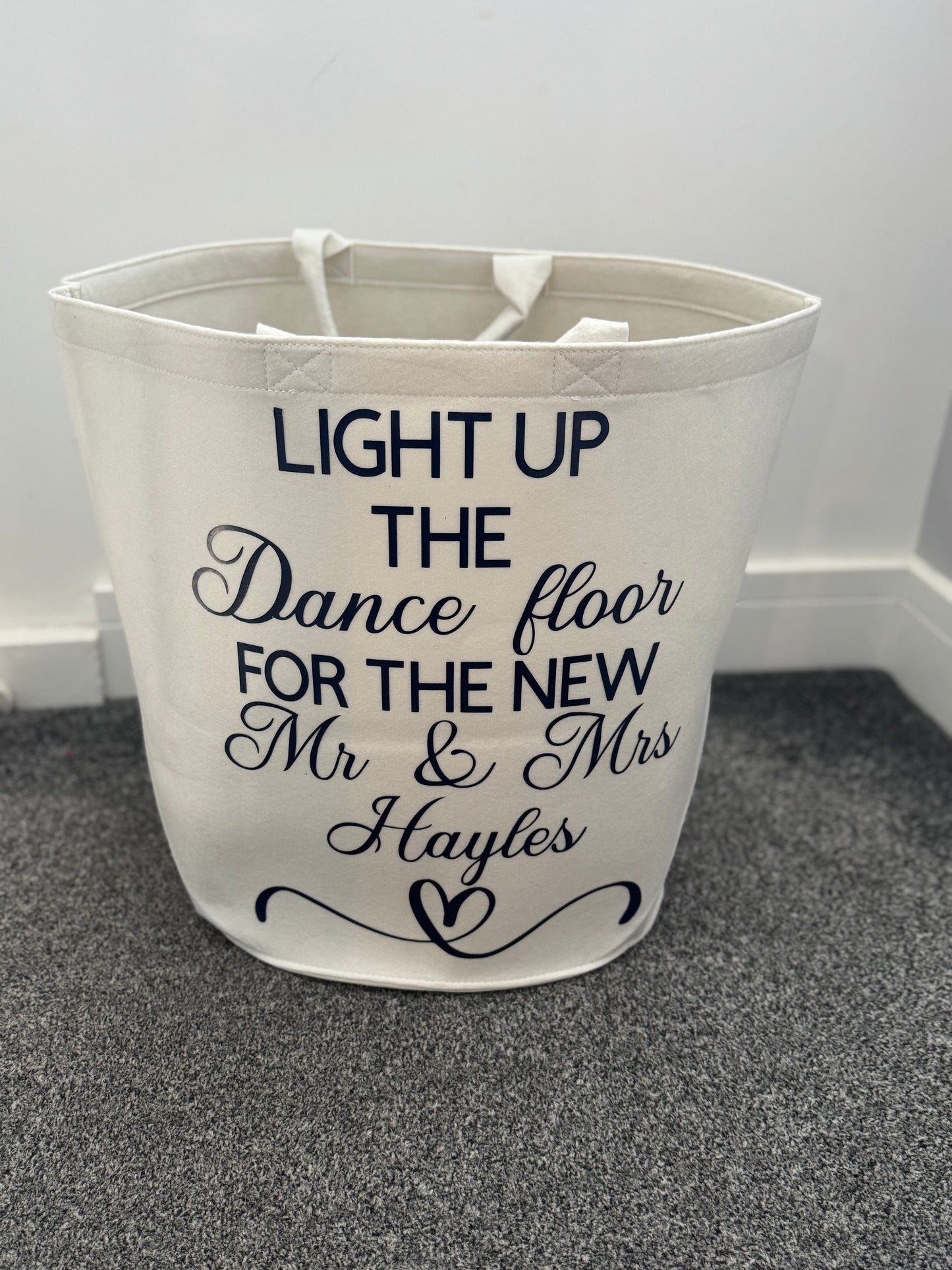 Felt Trug personalised