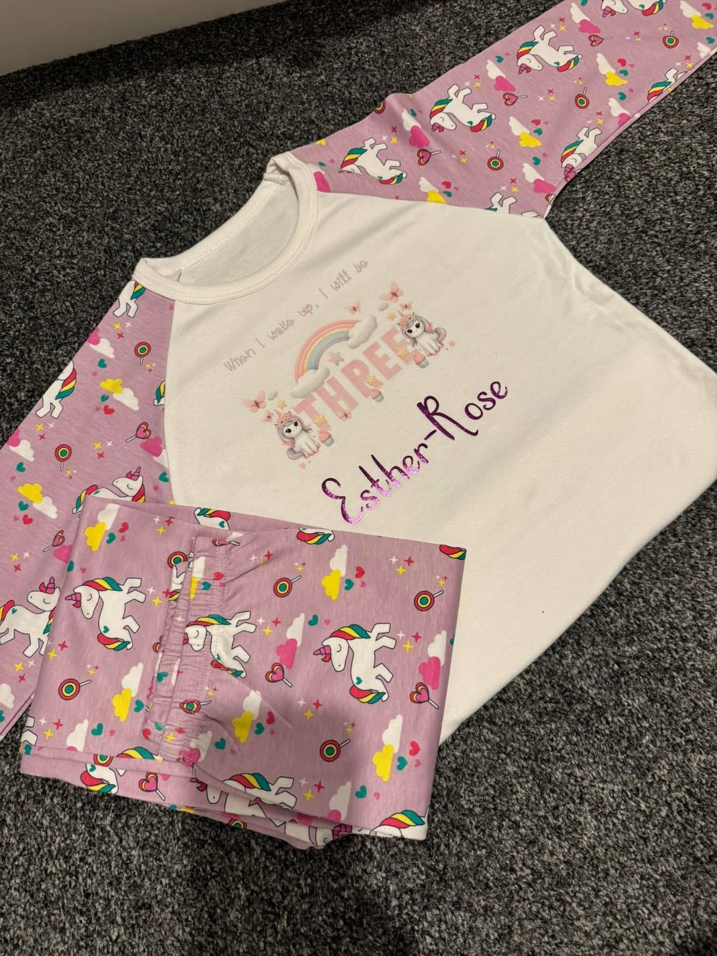 Personalised pyjamas
