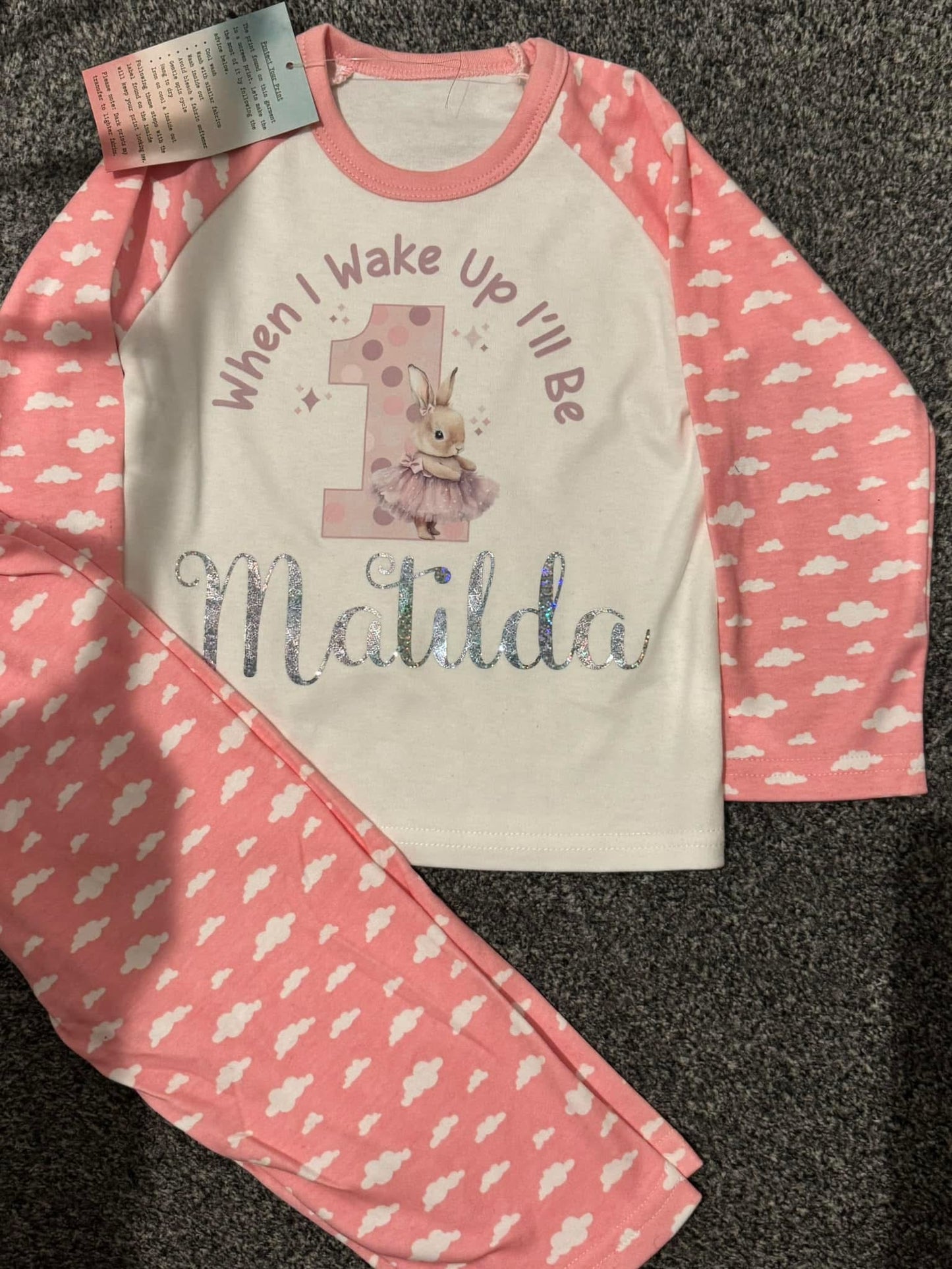 Personalised pyjamas