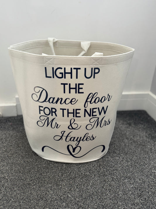 Felt Trug personalised