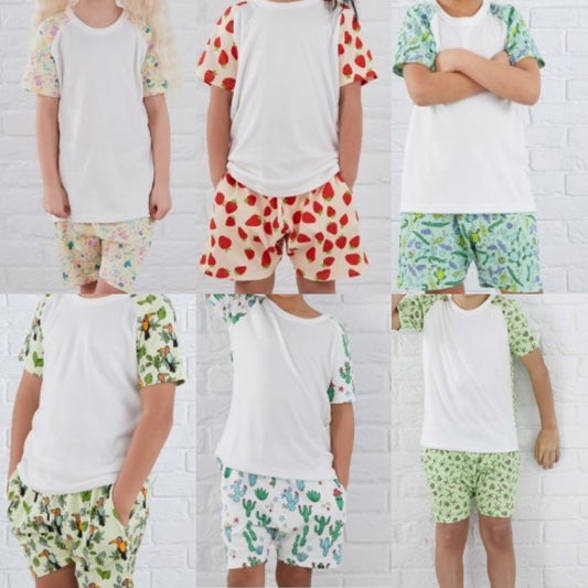 Printed shorts and tshirt set 50% OFF AT CHECKOUT